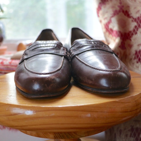 Vintage Botticelli Handmade Italian Leather Loafers main image 10